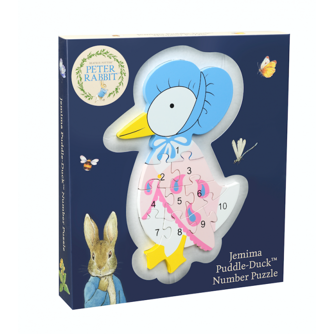 Jemima Puddle-Duck Number Puzzle - Orange Tree Toys