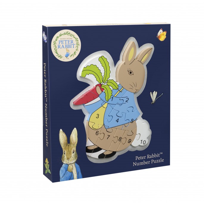 Peter Rabbit Number Puzzle - Orange Tree Toys