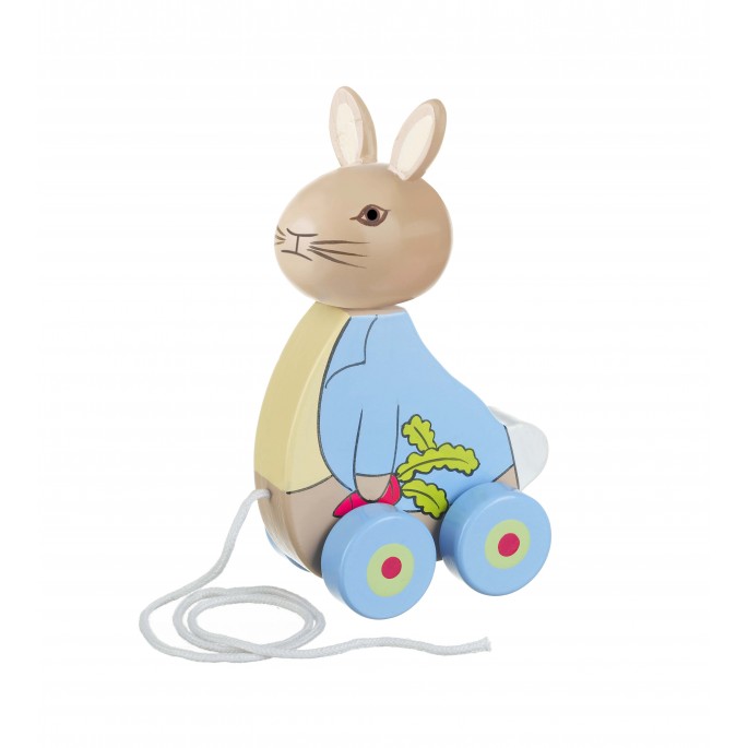 Peter Rabbit Wooden Pull Along - Orange Tree Toys