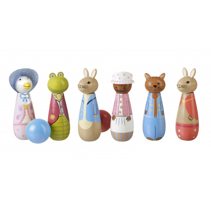 Peter Rabbit Wooden Skittles - Orange Tree Toys - Image 2