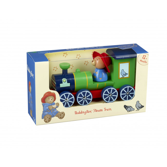 Paddington Bear ™ Steam Train Pull Along- Orange Tree Toys - Image 2