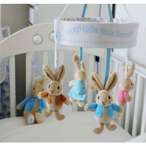 Peter Rabbit Musical Cot Mobile - Beatrix Potter