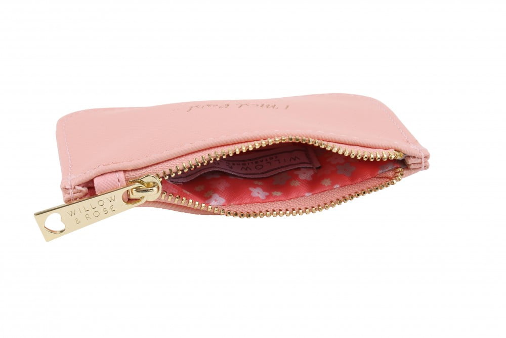 I Must Resist Coral Pink Rectangular Purse - Willow & Rose - Image 2