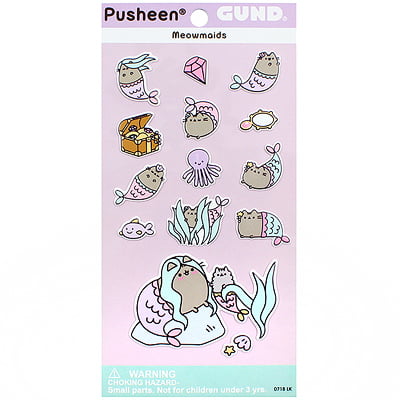 Pusheen Mermaid Sticker Sheet
