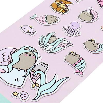 Pusheen Mermaid Sticker Sheet - Image 2