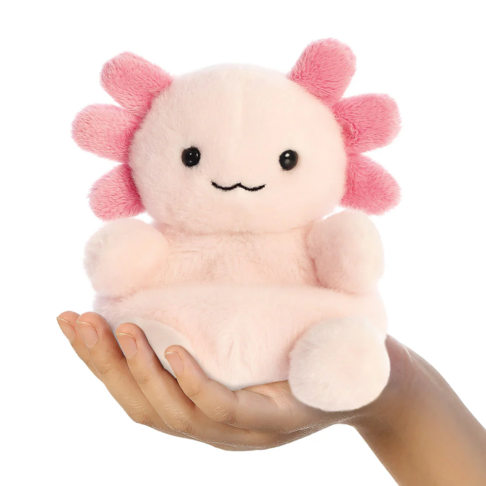 Palm Pals Ax Axolotl Soft Toy - Aurora World - Image 2