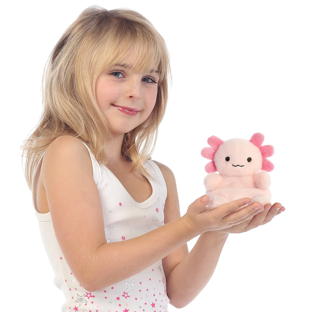 Palm Pals Ax Axolotl Soft Toy - Aurora World - Image 6