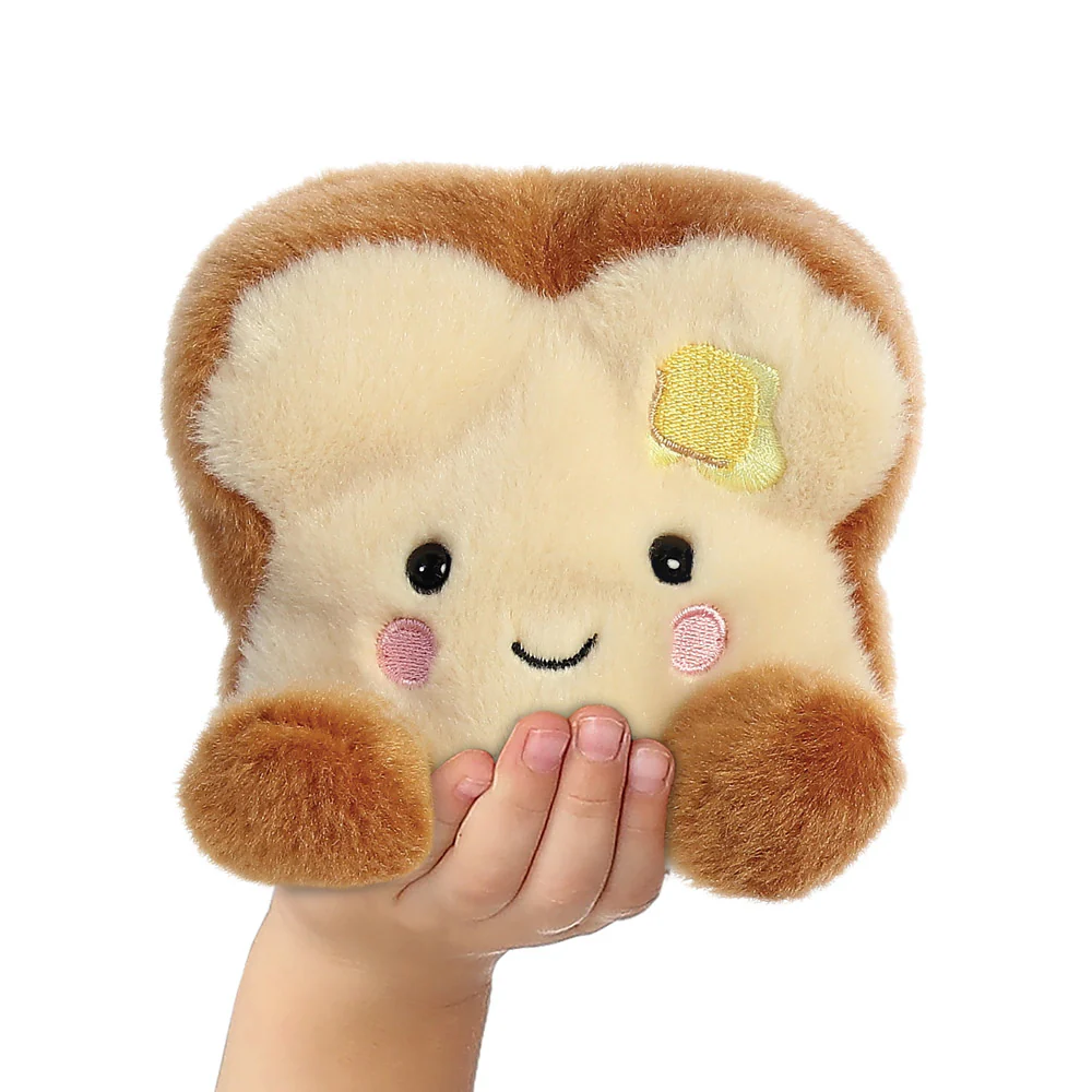 Palm Pals Buttery Toast Soft Toy - Aurora World - Image 2