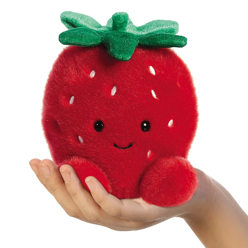 Palm Pals Juicy Strawberry Soft Toy - Aurora World - Image 2