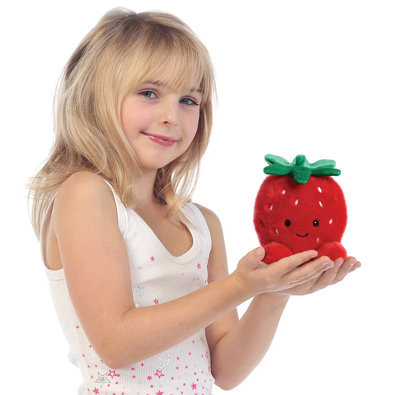 Palm Pals Juicy Strawberry Soft Toy - Aurora World - Image 5
