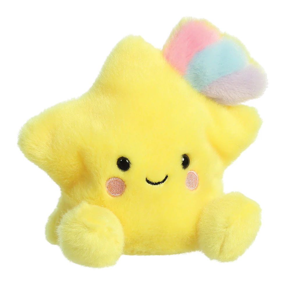 Palm Pals Pisces Star and Rainbow Soft Toy - Aurora World - Image 2