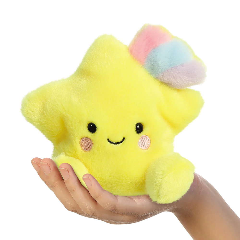 Palm Pals Pisces Star and Rainbow Soft Toy - Aurora World - Image 6