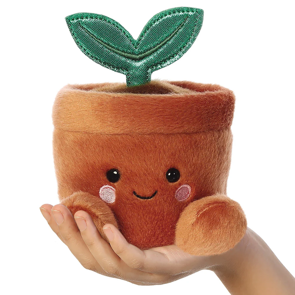 Palm Pals Terra Potted Plant Soft Toy - Aurora World - Image 2