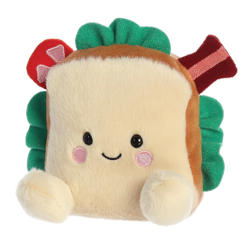 Palm Pals Tomas BLT Sandwich Soft Toy - Aurora World - Image 4