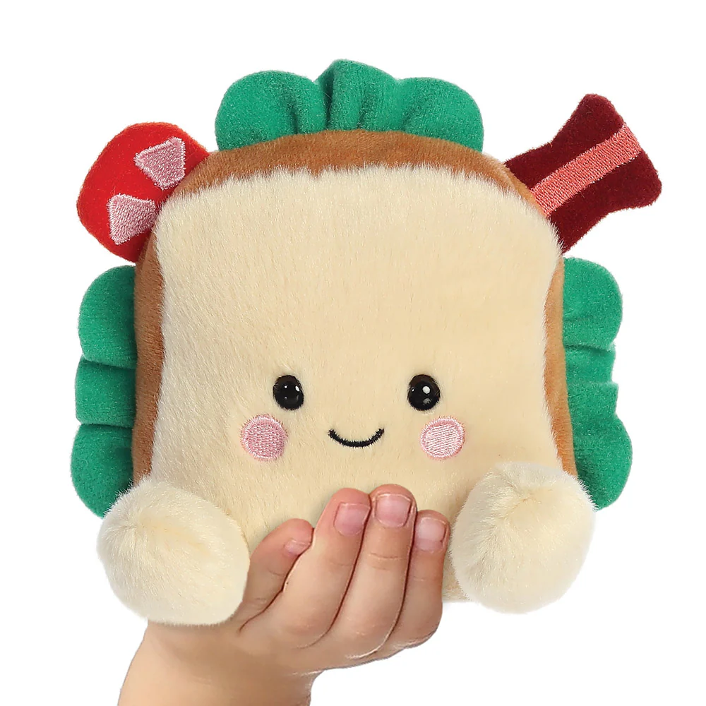 Palm Pals Tomas BLT Sandwich Soft Toy - Aurora World - Image 2