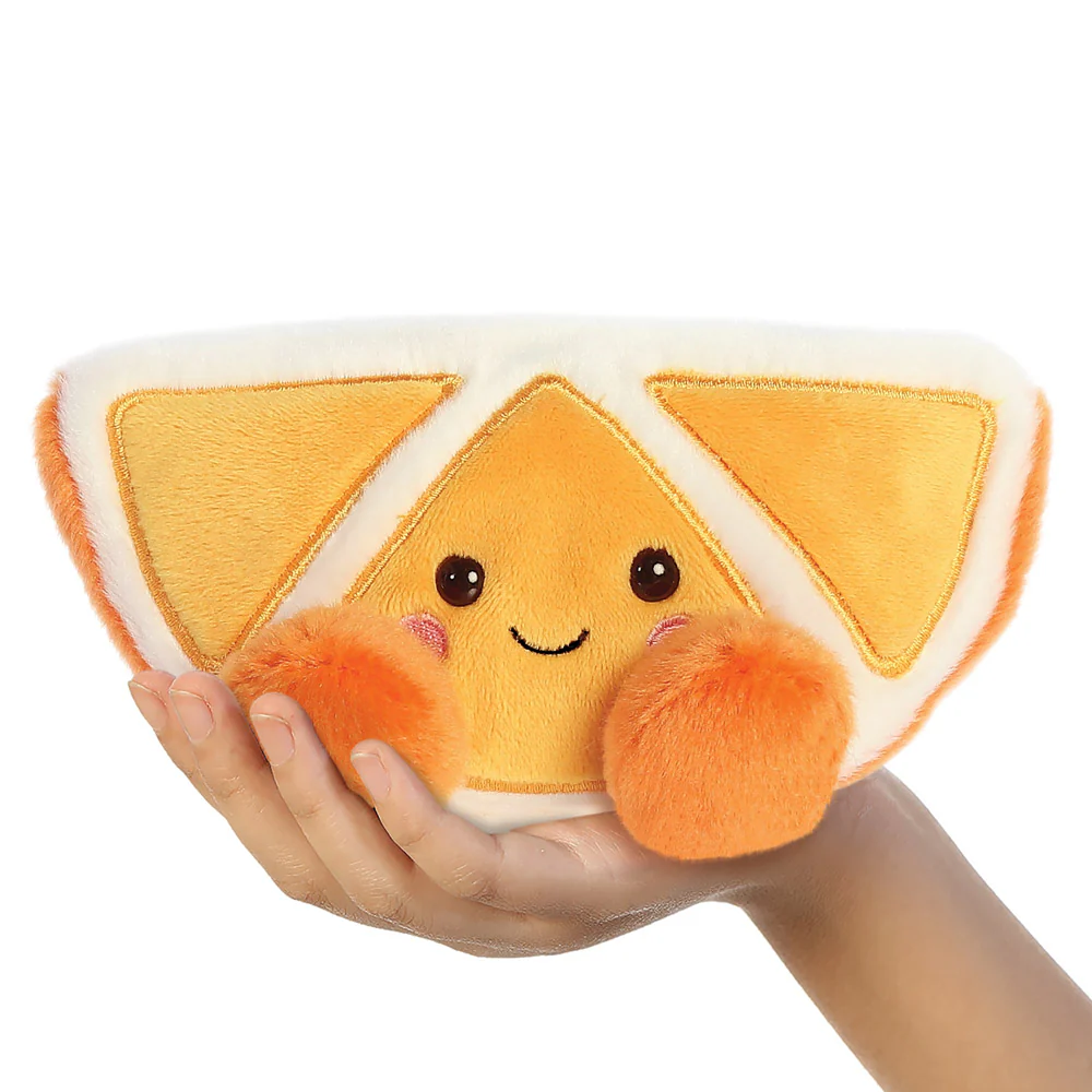 Palm Pals Tucker Mandarin Slice Soft Toy - Aurora World - Image 2