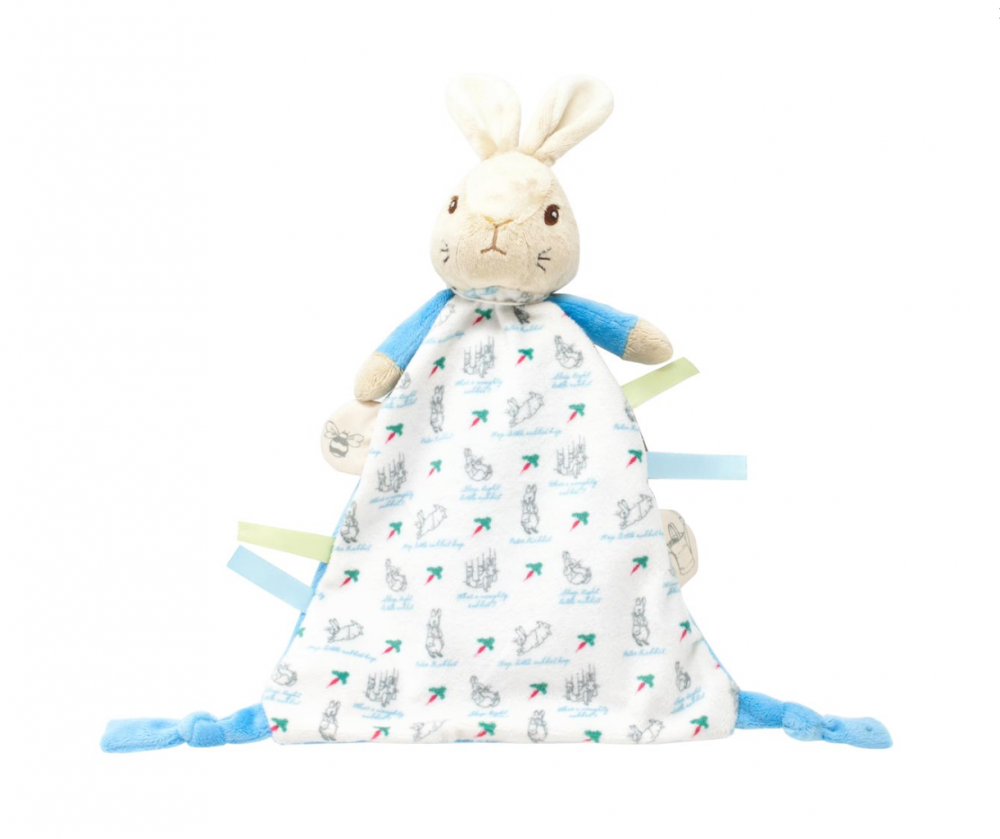 Peter Rabbit Rattle and Comforter Gift Set - Rainbow Designs - Image 3