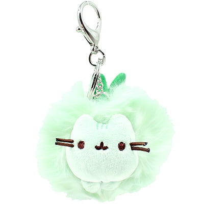 Pusheen Pusheenosaurus Dinosaur Pom Pom Key Ring - Image 2