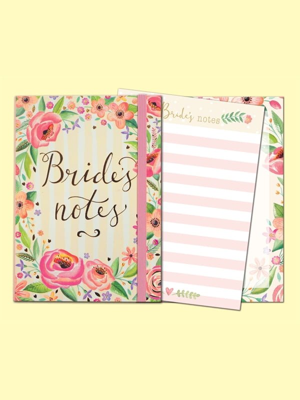 Bride's Notes A6 Notebook - Rachel Ellen Designs - Image 5
