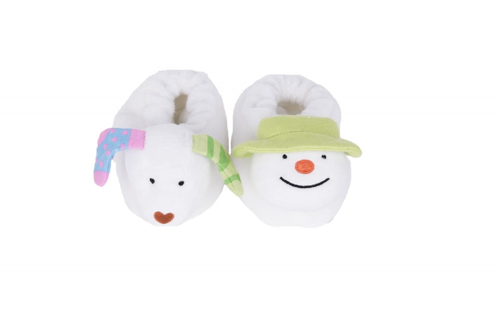 The Snowman and The Snowdog My First Christmas Jingle Bell Booties