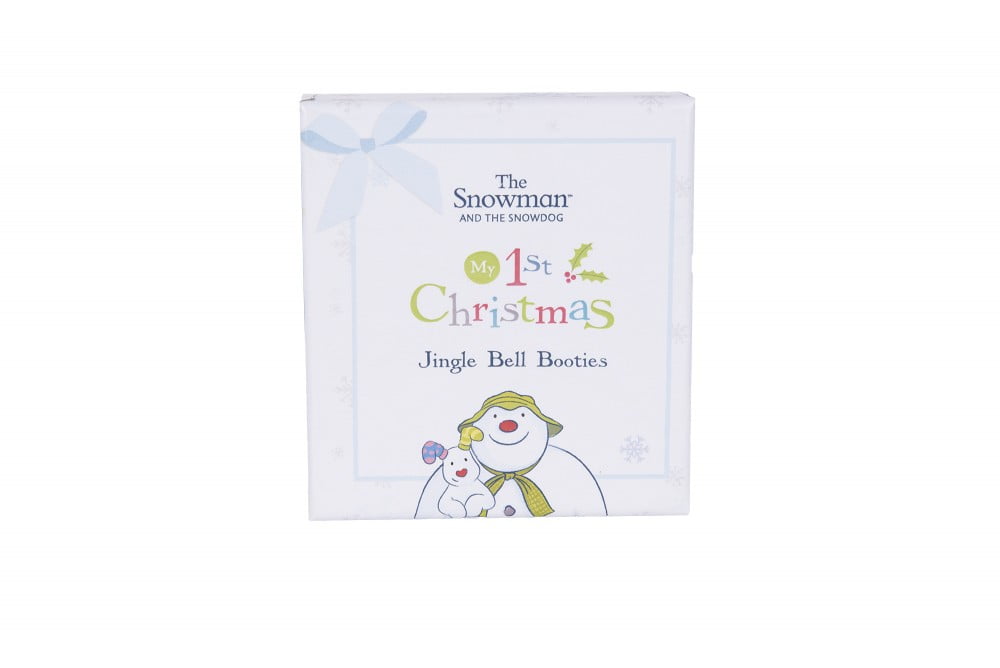 The Snowman and The Snowdog My First Christmas Jingle Bell Booties - Image 3