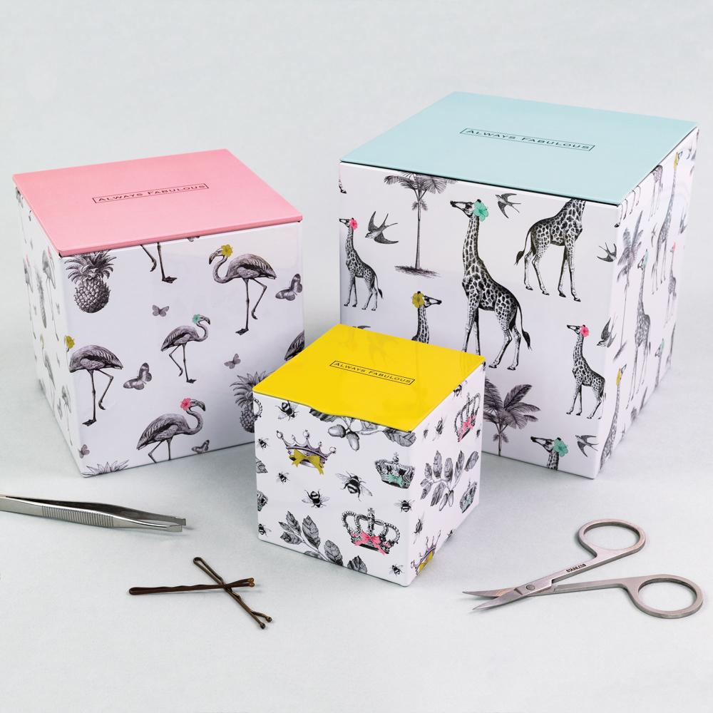 Always Fabulous Flamingo Medium Metal Tin - Soul UK - Image 2
