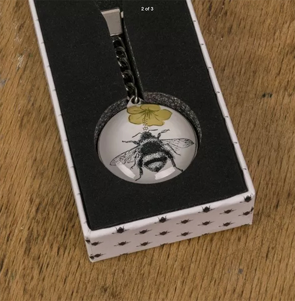 Always Fabulous Bee Keyring In Box - Soul UK - Image 2