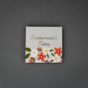 Bridesmaid's Notes Mini Notebook, IMM0B8 - Soul UK