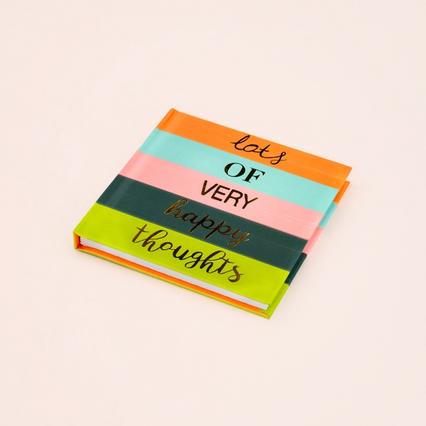 'Lots of Very Happy Thoughts' Mini Notebook, IMMB02 - Soul UK - Image 4