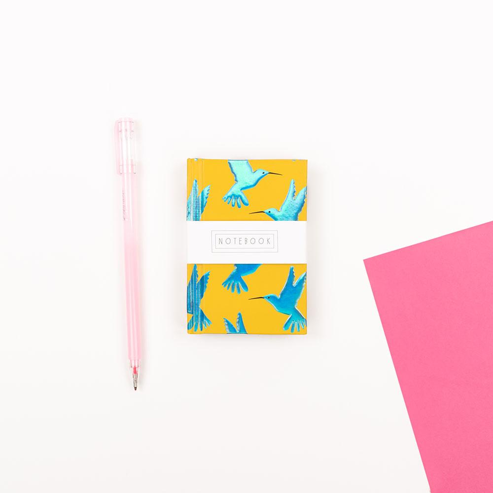 Mini Hummingbird Notebook - Wendy Jones Blackett, WJNBS02