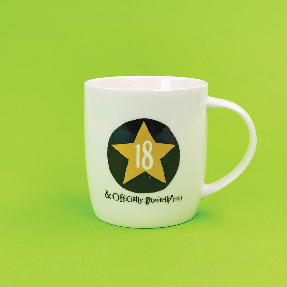 18th Birthday Milestone Mug - The Bright Side - BSHHC53
