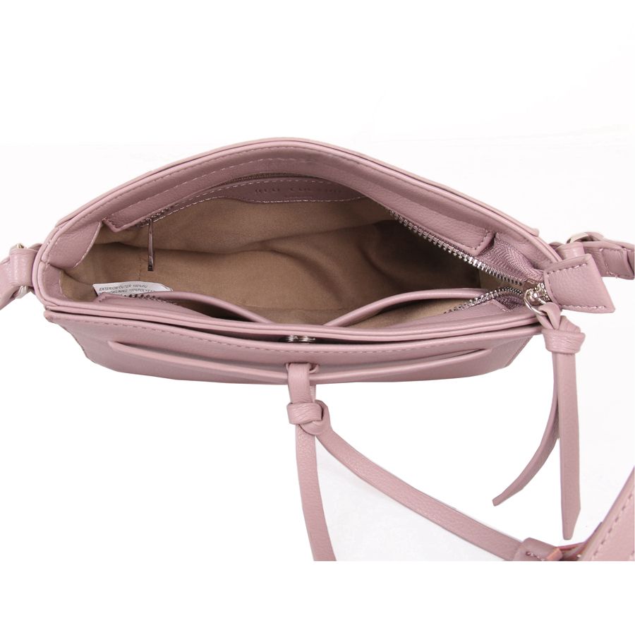 Red Cuckoo - 344 - Dusky Mauve Tassel Cross Body Bag - Image 3