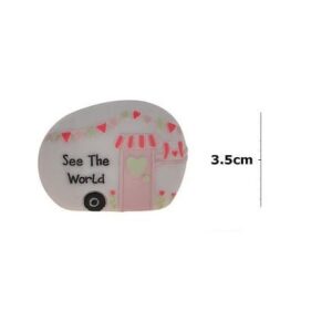 'See The World' Caravan Pebble Token - Langs