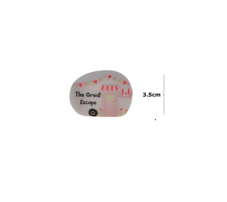 'The Great Escape' Caravan Pebble Token - Langs