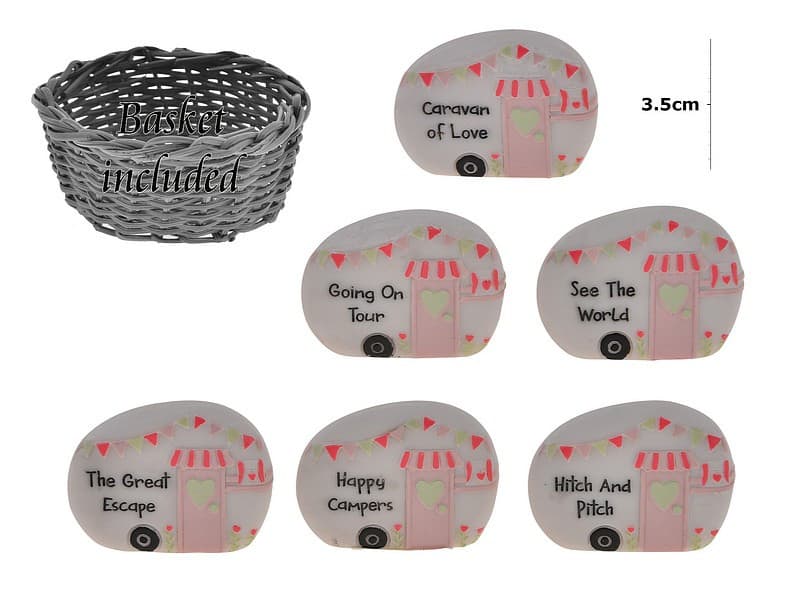 'Going on Tour' Caravan Pebble Token - Langs - Image 2