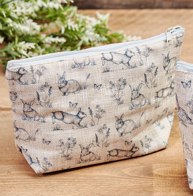 Rabbits Cosmetic Pouch Bag - Langs
