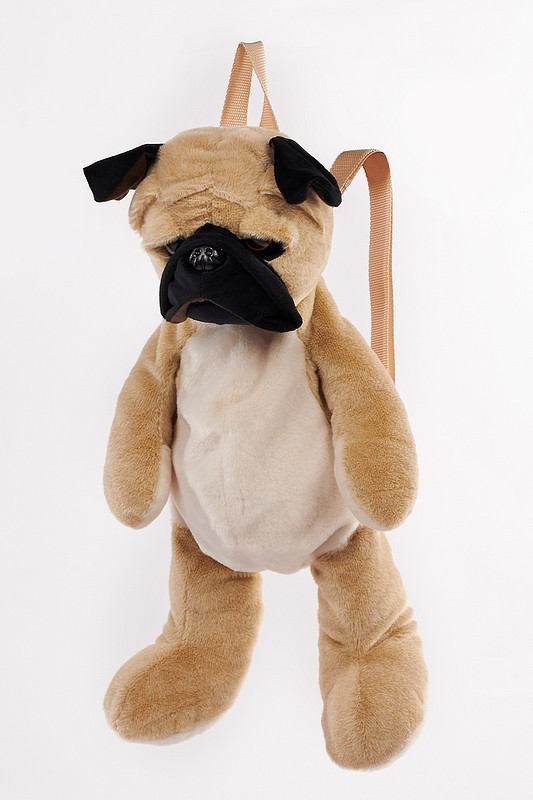 Pug Dog Backpack - Langs