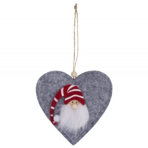 Gonk Heart Hanger - Langs