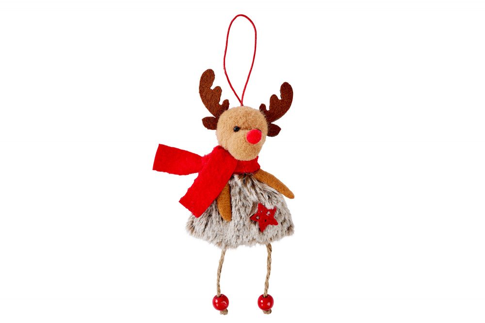 Reindeer Hanger with Bells - Langs
