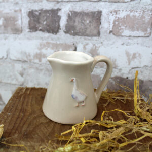 Stoneware Embossed Goose Mini Jug - Langs