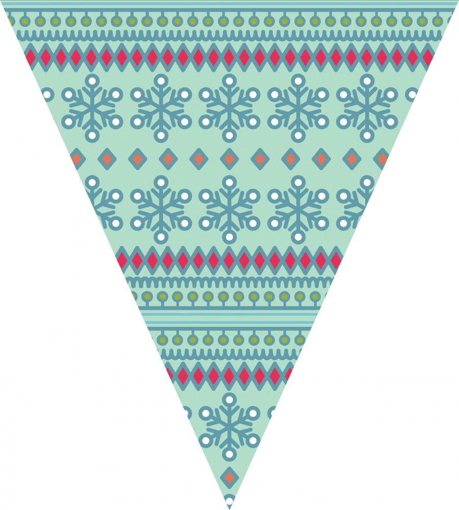 Caribou Christmas Bunting - Roger La Borde - Image 2