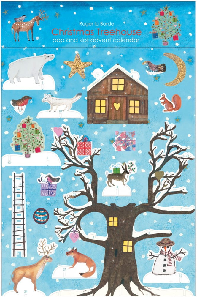 Christmas Treehouse Pop and Slot Advent Calendar - Roger La Borde - Image 2