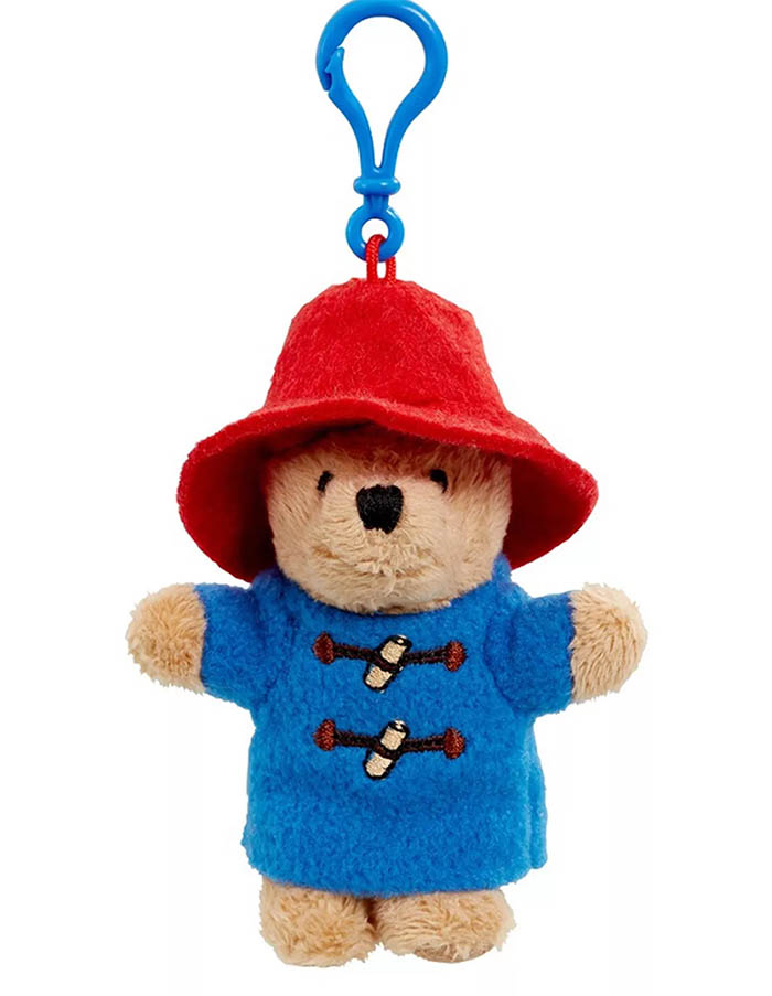 Paddington Bear Classic Paddington Bear Key Clip / Keyring - Rainbow Designs