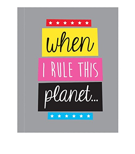 'When I Rule This Planet...' A5 Hardback Notebook - Deck Chair, Really Good - Image 4