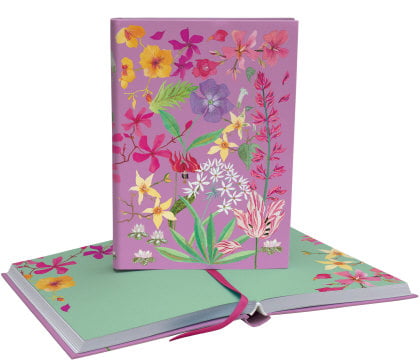 Abundance Floral Softback Journal - Roger La Borde