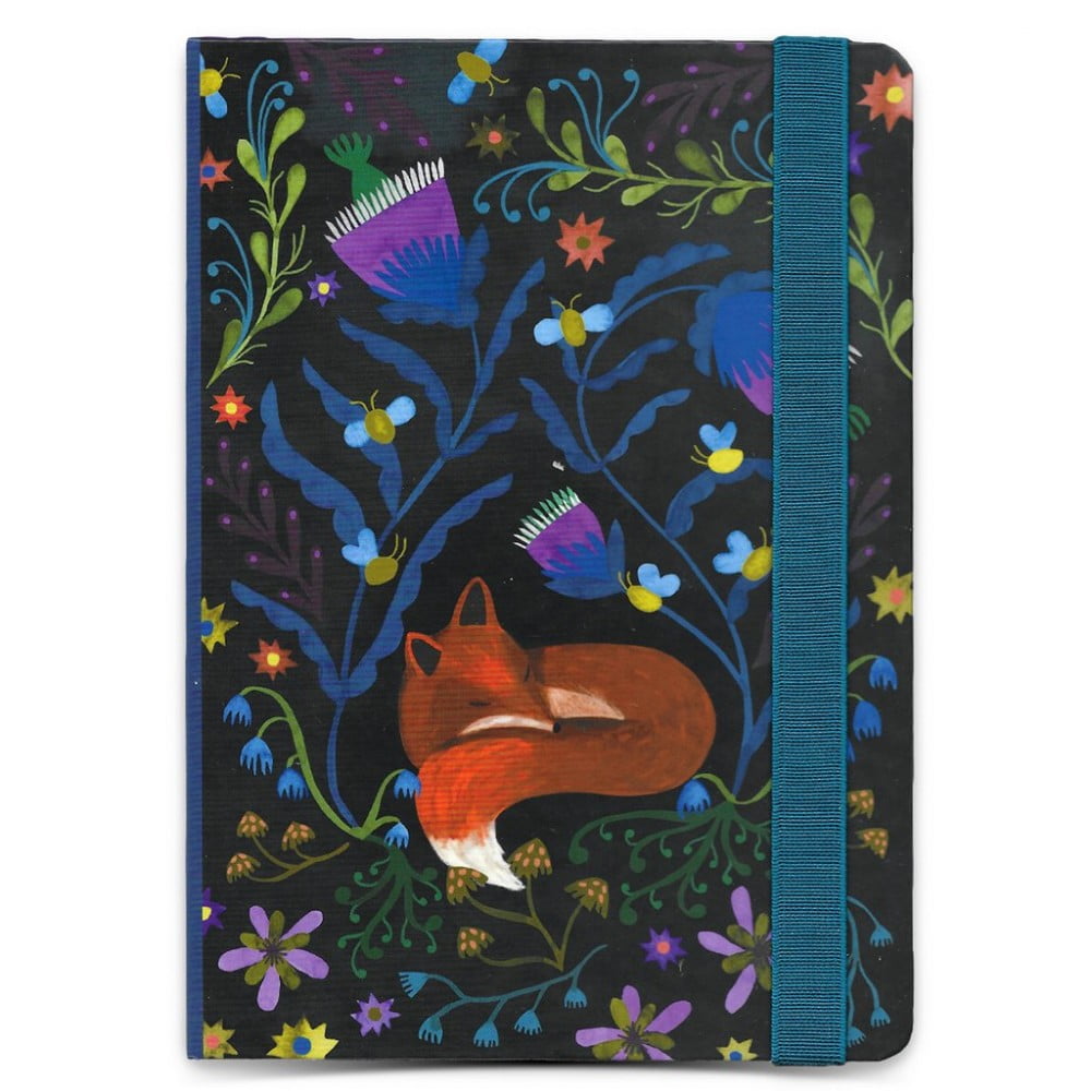 Lodestar Sleeping Fox A5 Journal With Elastic - Roger La Borde