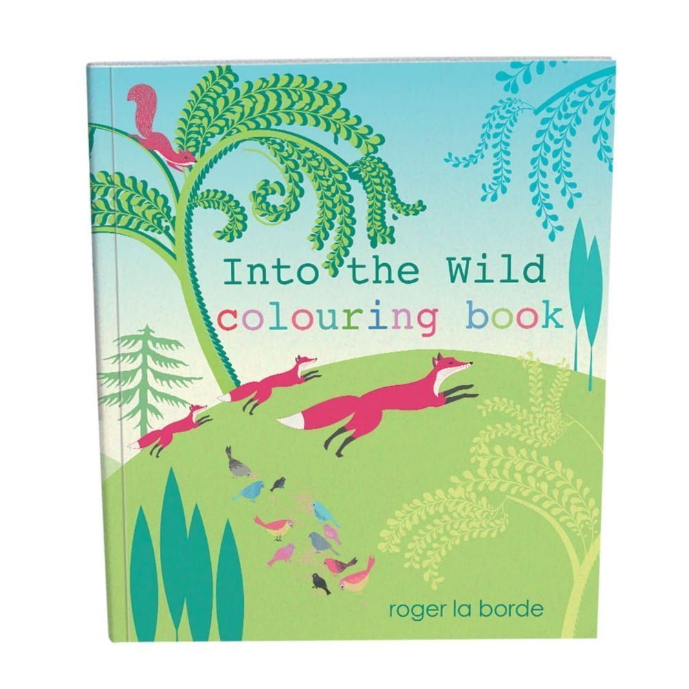 Into The Wild Colouring Book - Roger La Borde