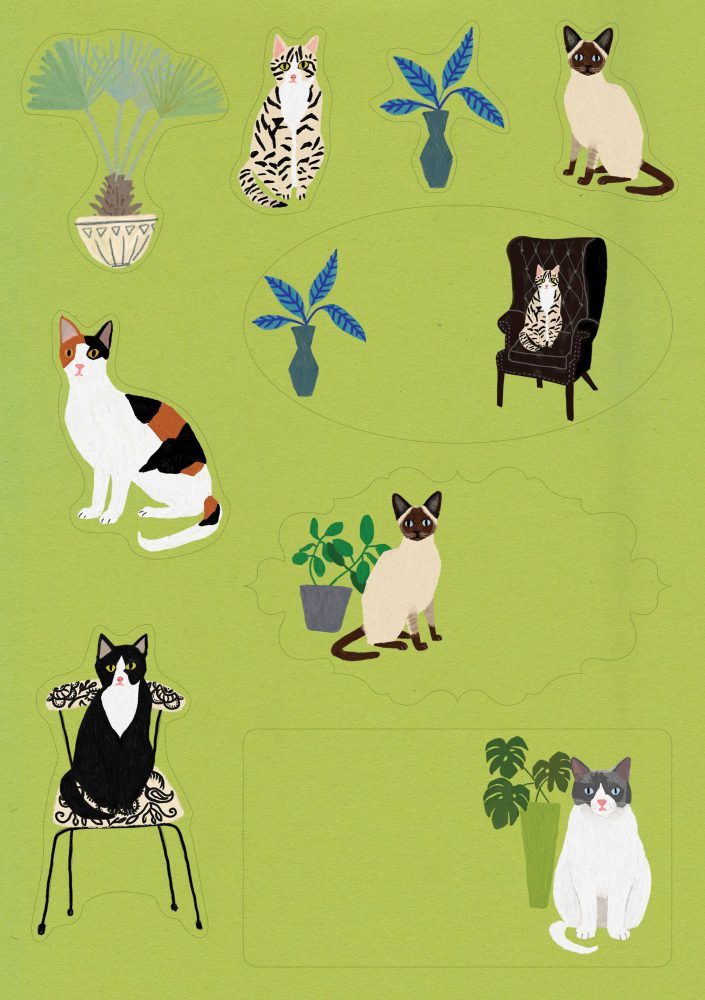Cat Palais Letter Writing Set - Roger La Borde - Image 5