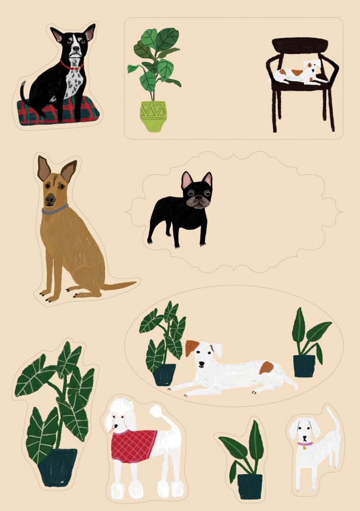 Dog Palais Letter Writing Set - Roger La Borde - Image 5