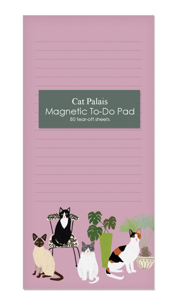 Cat Palais Magnetic Notepad - Roger La Borde